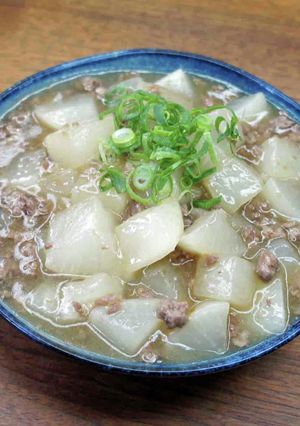 大根とひき肉のうま煮-レシピのメイン写真