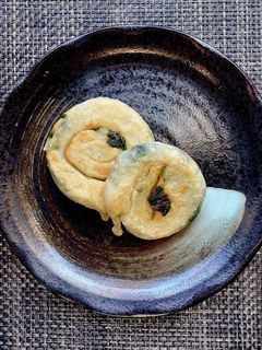 ほうれん草のカリモチお焼き-レシピのメイン写真