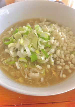 白菜と卵スープうどん-レシピのメイン写真