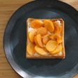 柿とクリームチーズのトースト