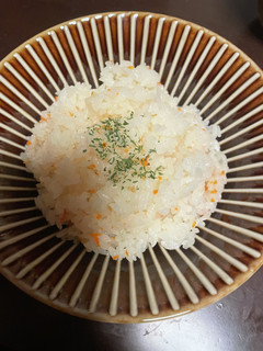 懐かしの!にんじん(夕焼け)ピラフ!-レシピのメイン写真