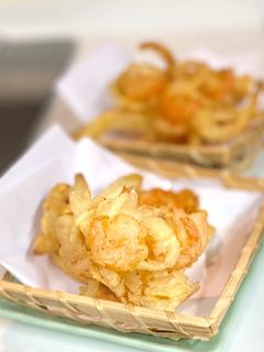 玉ねぎと小海老のかき揚げ-レシピのメイン写真