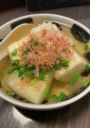 白だしで揚げ出し豆腐-レシピのメイン写真