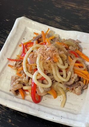 だしでおいしい！焼きうどん-レシピのメイン写真