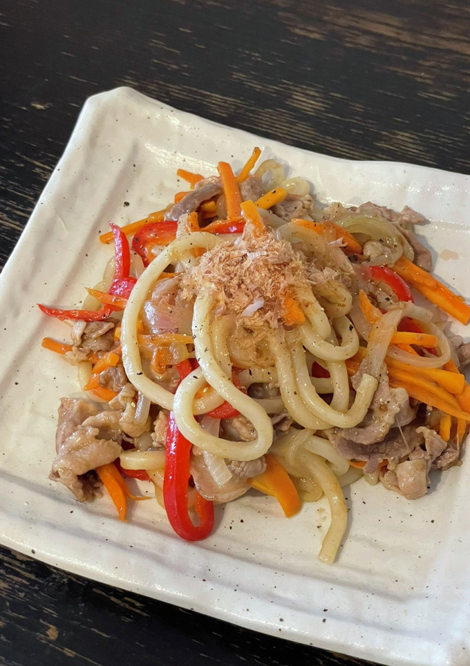 だしでおいしい！焼きうどん-レシピのメイン写真