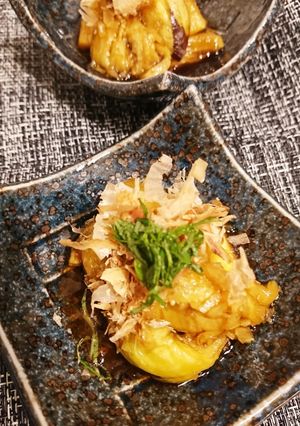 焼き茄子ニンニク醬油-レシピのメイン写真