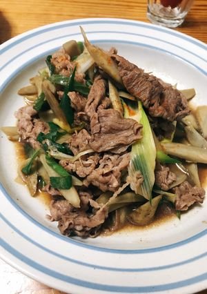 牛ごぼう♪和食の気分-レシピのメイン写真