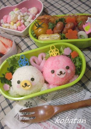 まめゴマ❀ひな祭りのお弁当（キャラ弁）-レシピのメイン写真