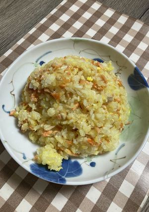 ☆粉末おだしで旨味たっぷり鮭チャーハン♡-レシピのメイン写真