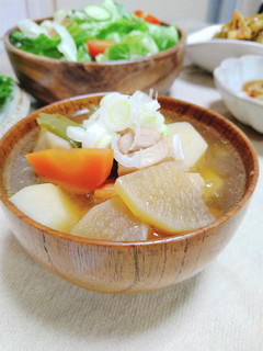 ✿根菜と里芋の芋煮風汁✿-レシピのメイン写真