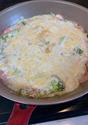 フライパンで豆腐のありあわせグラタン-レシピのメイン写真