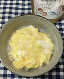 いりこだしのうまみたっぷり和風オムライス