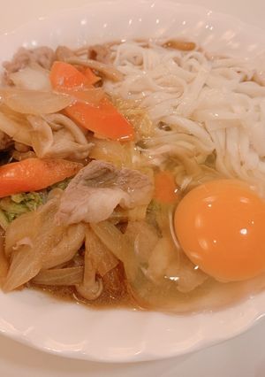はからないうどんすき-レシピのメイン写真
