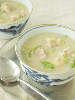 レンジで簡単♪オートミール参鶏湯-レシピのメイン写真
