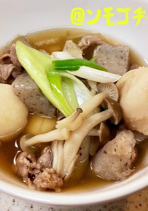 簡単に作れるよ! 山形 醤油味の芋煮-レシピのメイン写真