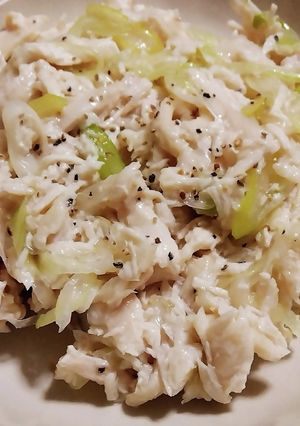 鶏むね肉と長ねぎのナムル（サラダチキン）-レシピのメイン写真