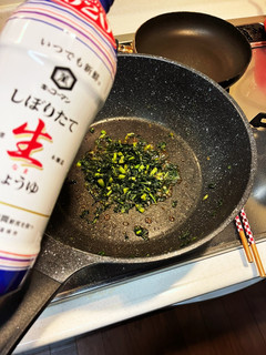 やみつき大根葉っぱのジュワッと炒め-レシピのメイン写真