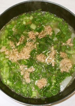 かぶのツナ缶スープ♪食べ過ぎに漢方薬膳-レシピのメイン写真