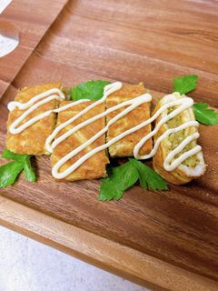 アボカドと明太子を巻いた卵焼き-レシピのメイン写真