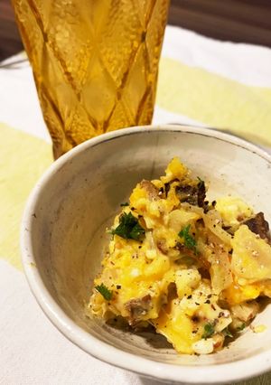 いぶりがっこのポテトサラダ-レシピのメイン写真
