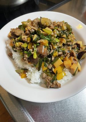 野菜たっぷりなスタミナそぼろ丼-レシピのメイン写真