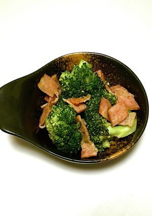 弁当に！ブロッコリーとベーコンの醤油炒め-レシピのメイン写真