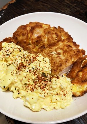 チキン南蛮簡単手作りタルタルと黒酢ソース-レシピのメイン写真