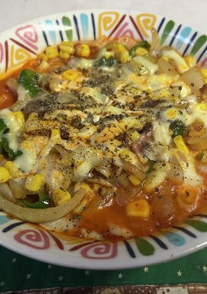 ピザラーメン-レシピのメイン写真
