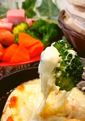 冬レシピ♪カマンベールのチーズフォンデュ-レシピのメイン写真