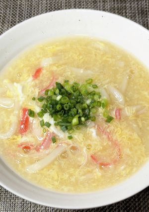 寒い日には生姜入り卵とじうどん-レシピのメイン写真