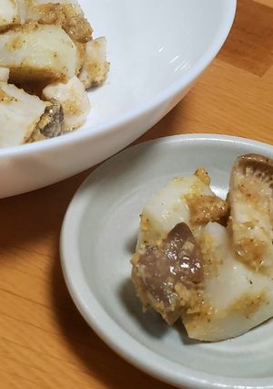 里芋とエリンギのごま和え-レシピのメイン写真