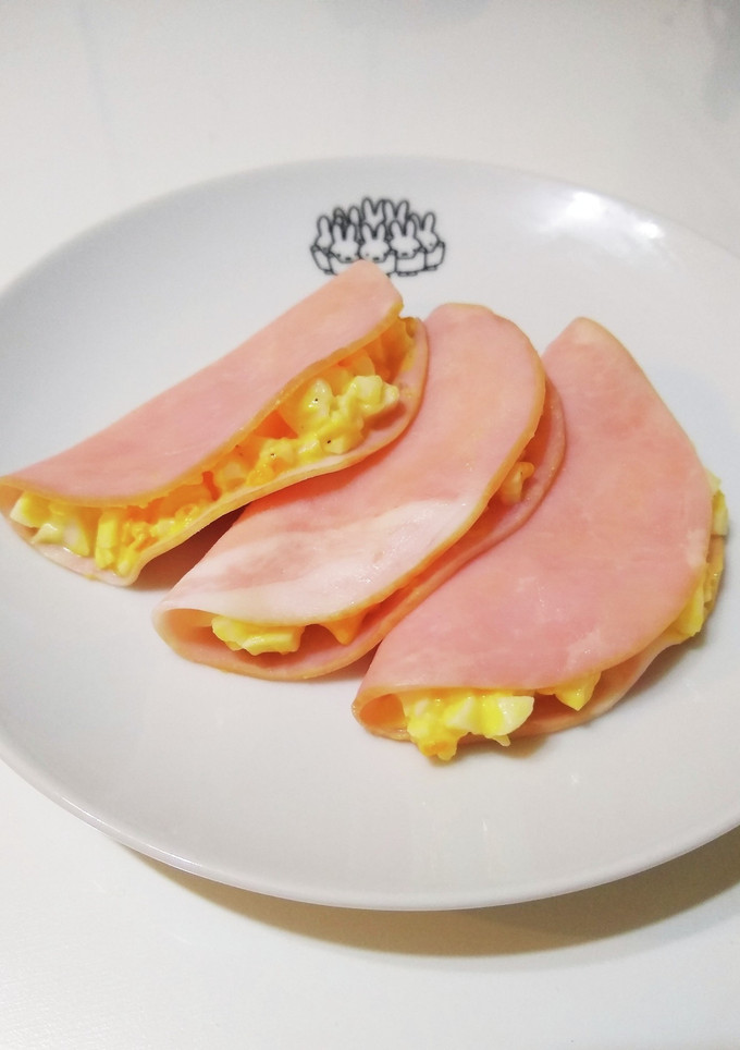 マヨたまハム-レシピのメイン写真