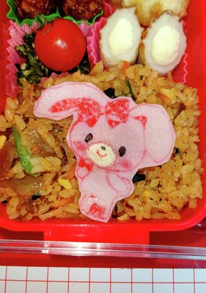 ボンボンりぼん弁当～♪-レシピのメイン写真