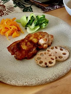 *鶏肉の黒酢照り焼き*-レシピのメイン写真