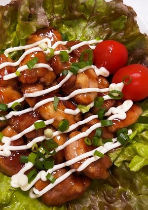 鶏もも肉の甘酢マヨ♡-レシピのメイン写真