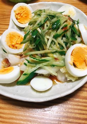 韓国風サラダ-レシピのメイン写真