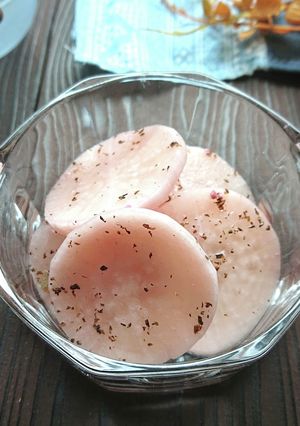 駄菓子のさくら大根風味噌甘酢漬け-レシピのメイン写真