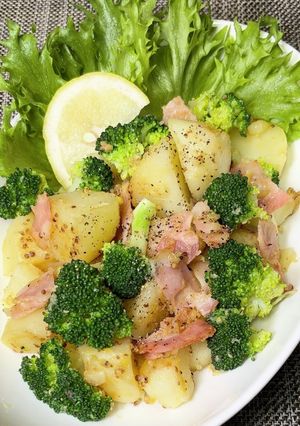 寒い日には熱々ほくほくのホットポテサラ-レシピのメイン写真
