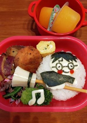 キャラ弁〈11月〉ハリーポッター-レシピのメイン写真