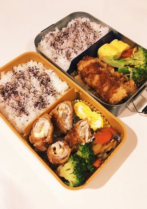 夫、大学1年息子　弁当-レシピのメイン写真