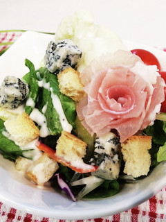 生ハムのお花-レシピのメイン写真