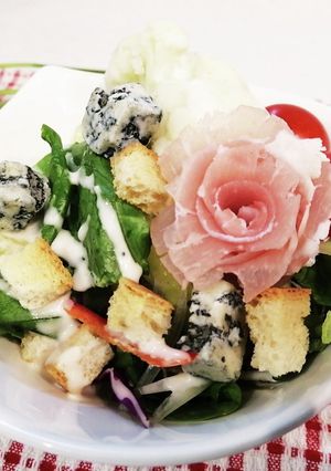 生ハムのお花-レシピのメイン写真