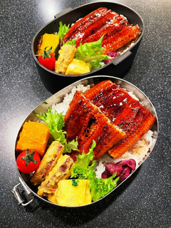 高校生弁当2022 11月21日鰻弁当-レシピのメイン写真