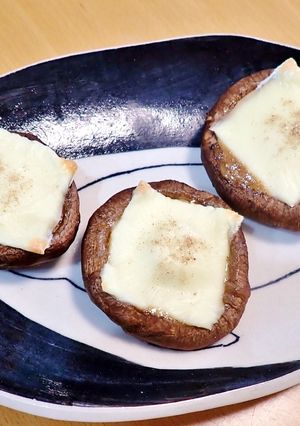 粉末だしをプラス♪椎茸のチーズ焼き-レシピのメイン写真