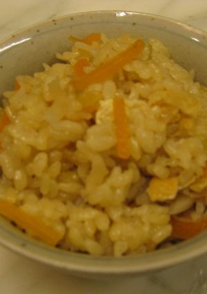 切干し大根の玄米入炊込み御飯-レシピのメイン写真
