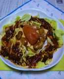白菜＋明太・焼きにんにくの温奴のタパス