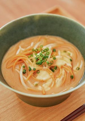 みそラーメンスープでミルクチーズラーメン-レシピのメイン写真