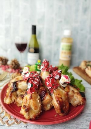 もろみ調味液手羽元ローストチキン-レシピのメイン写真