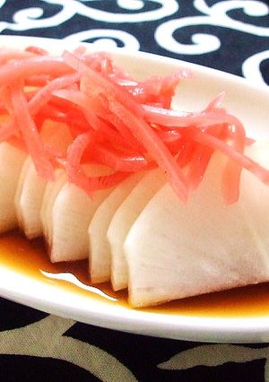 紅生姜とポン酢だけ！大根酢☆-レシピのメイン写真