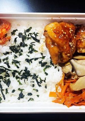 香ばしいお肉の香り！甘辛鶏肉弁当◎-レシピのメイン写真